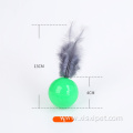 Pet Toy Ball Feather Playing Cat Ball Toy